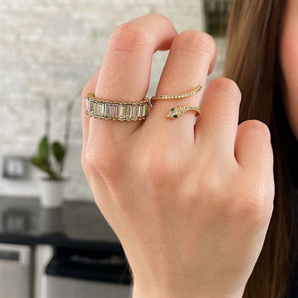 Gold Snake Ring - Picture 5 of 5